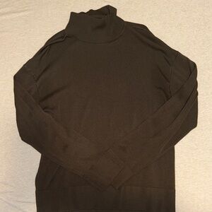 Green Turtleneck Sweater